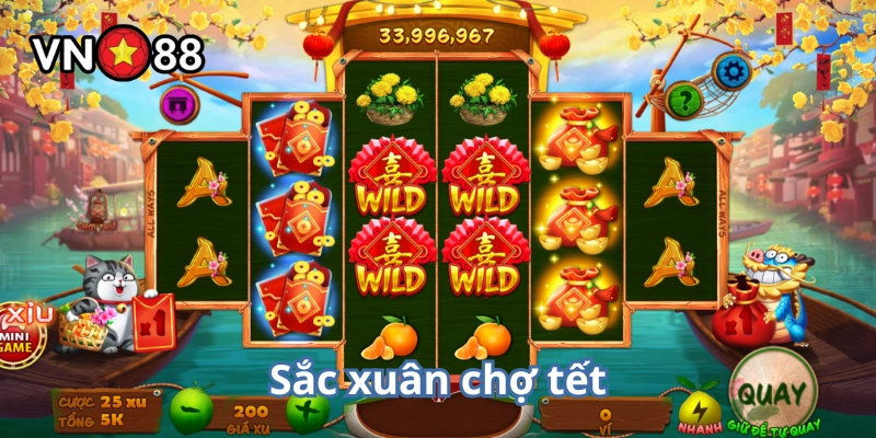 Các biểu tượng đặc biệt trong Sắc Xuân Chợ Tết