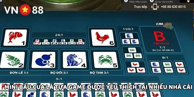 Mini Bầu Cua VN88 – Cuộc Chơi May Rủi Gây Sốt Mùa 2025